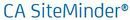 CA SiteMinder CA SiteMinder Software Tool